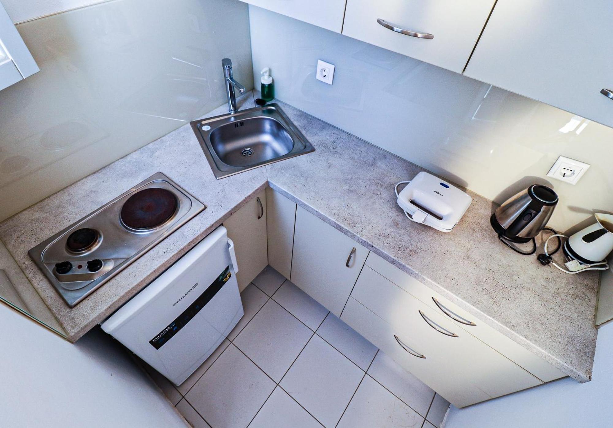 Mika Bungalows Náousa Buitenkant foto